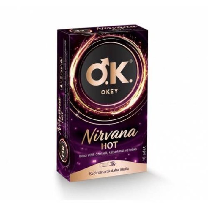 Okey Nirvana Hot 10'lu Prezervatif