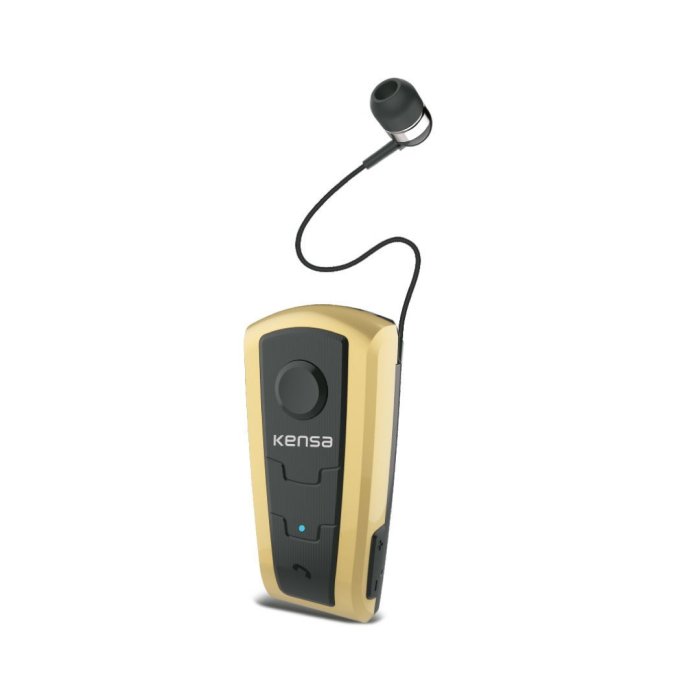Kensa KB-200 Makaralı Bluetooth Kulaklık Gold