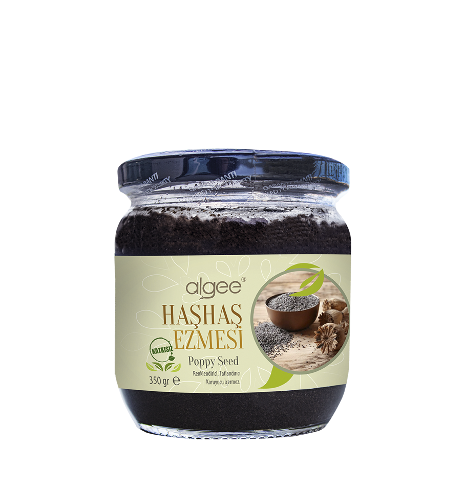 Algee Siyah Haşhaş Ezmesi 350 Gr