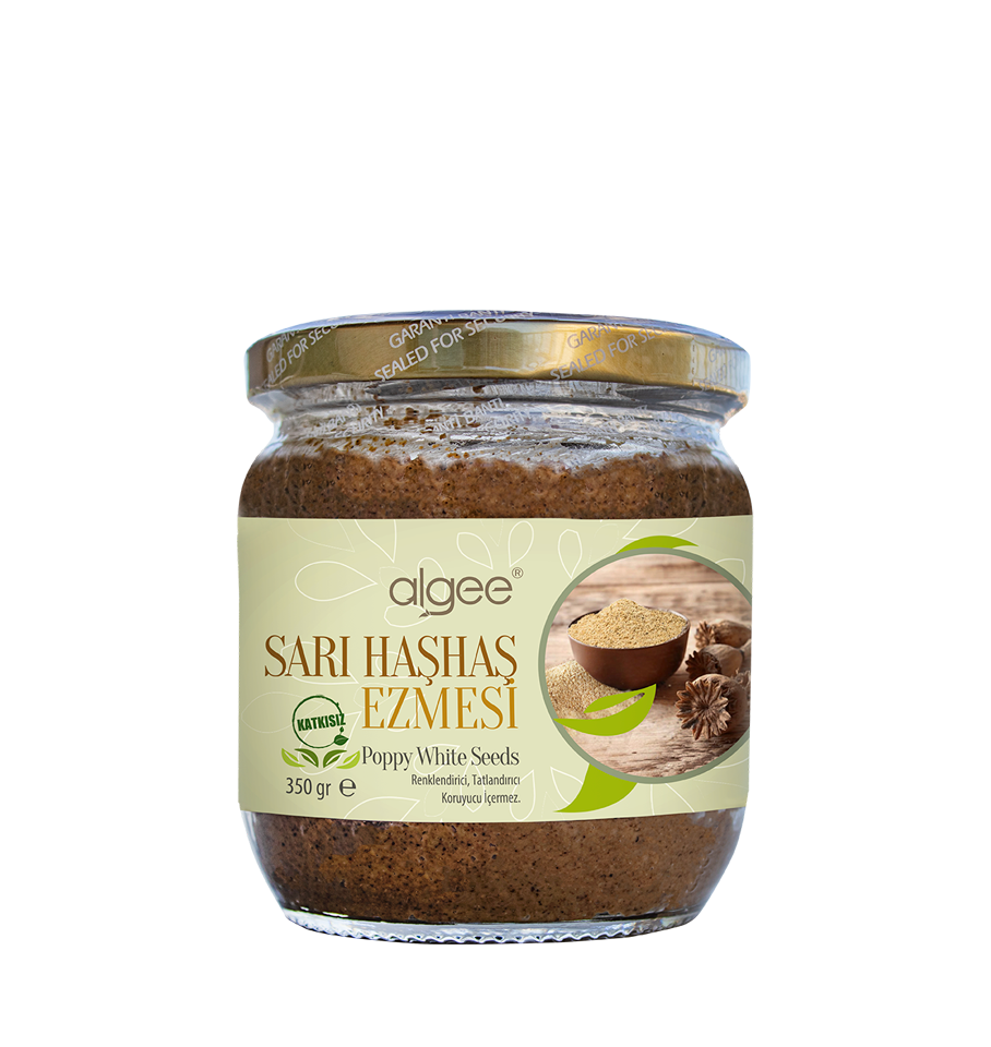 Algee Sarı Haşhaş Ezmesi 350 Gr