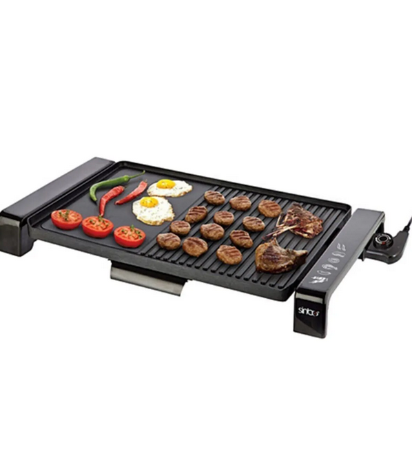 Sinbo Sbg-7108 Kokusuz Dumansız Izgara Tava Barbekü 2000 W