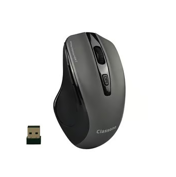 Classone WL600 Kablosuz Mouse 1600 DPI Siyah Gri