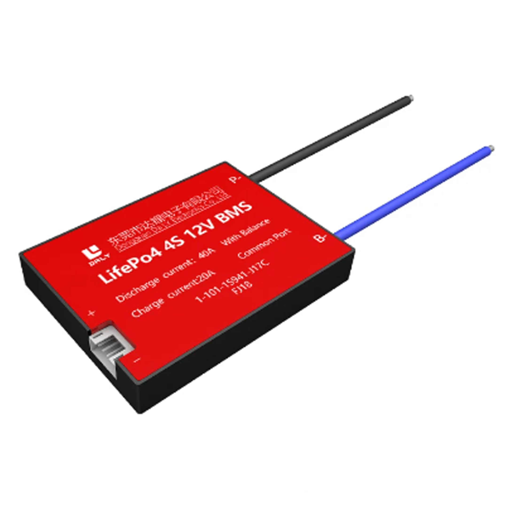 Daly Lifepo4 Bms 4S 12V 60A Lifepo4 Pil Için Ortak Portu Ile Su Geçirmez Bms