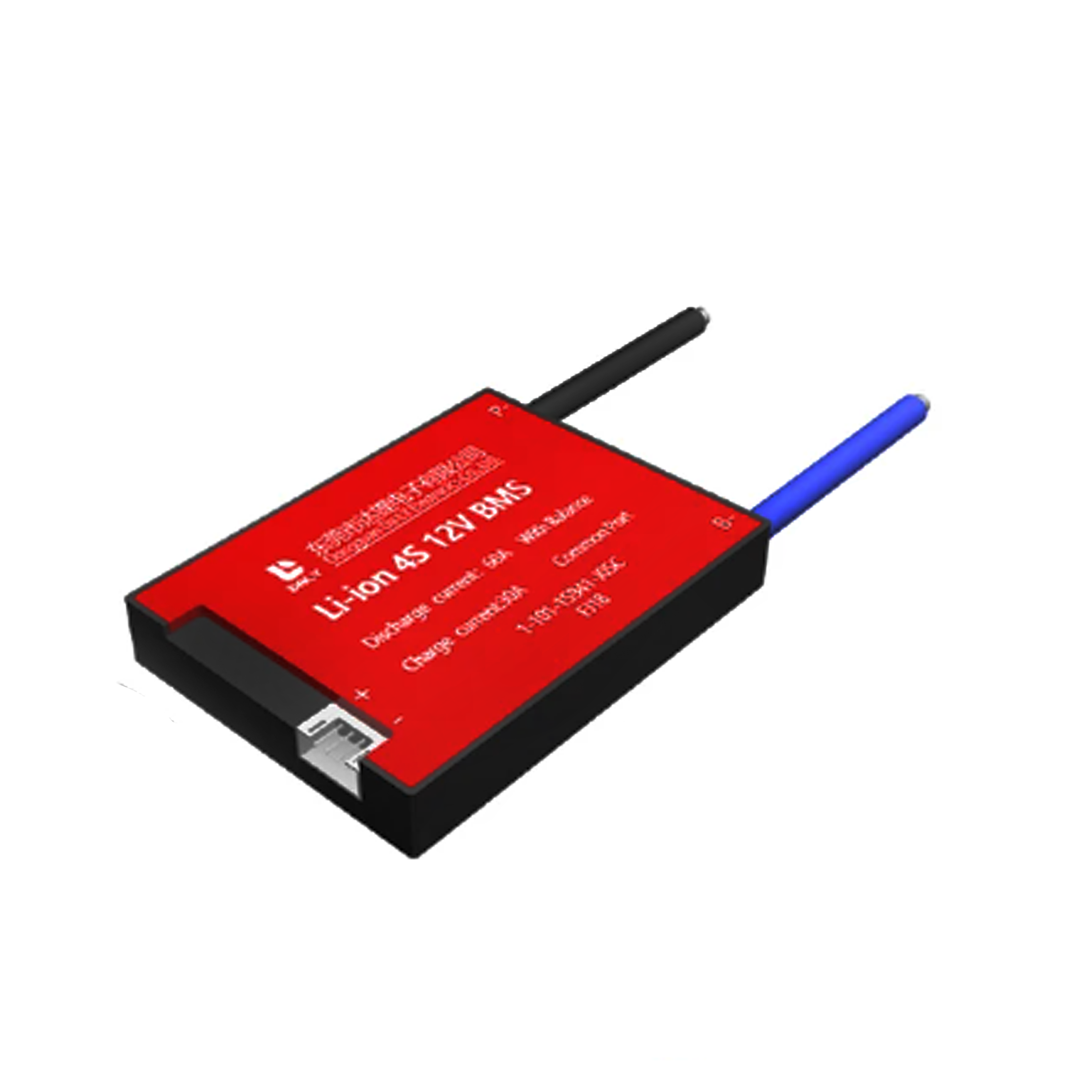 Daly Lifepo4 Bms 12S 36V 60A Lifepo4 Pil Için Ortak Portu Ile Su Geçirmez Bms