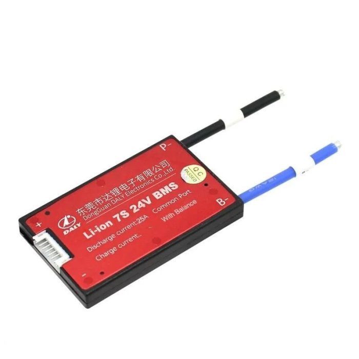 Daly Bms Li-Ion 7S 25A Balansli - Şarj Devresi