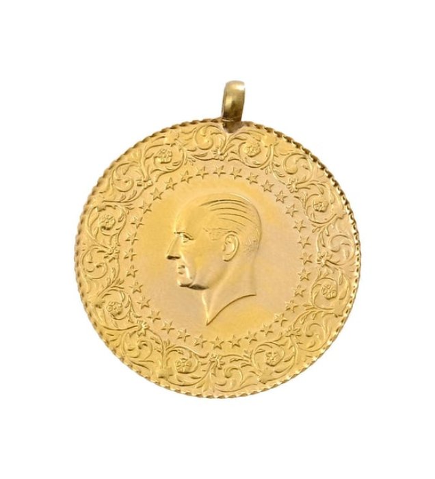 AgaKulche 22 Ayar Tam Altın - Eski Tarihli