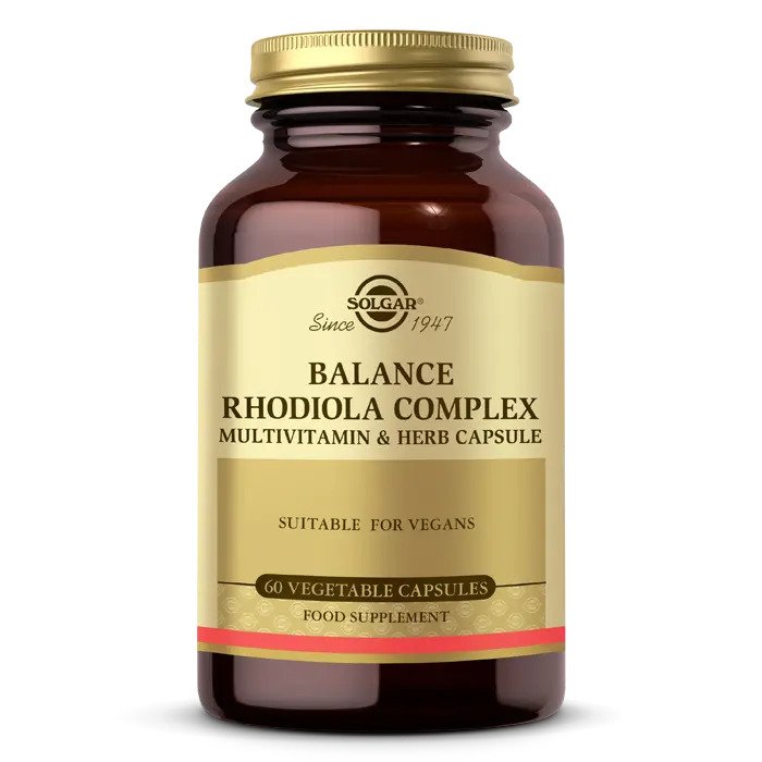 Solgar Balance Rhodiola Complex 60 Kapsül