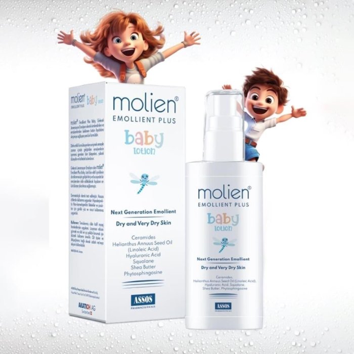 Assos Molien Emollient Plus Bebek Losyonu 300 Ml