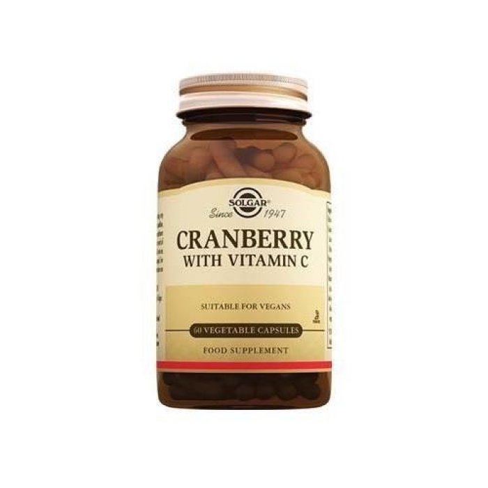 Solgar Cranberry With Vitamin C 60 Kapsül