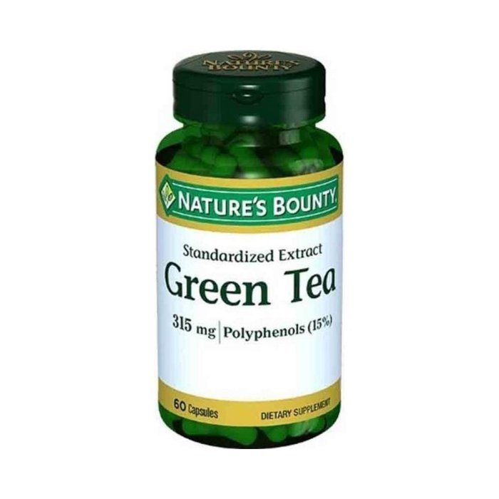 Nature 'S Bounty Green Tea 315 Mg 60 Kapsül