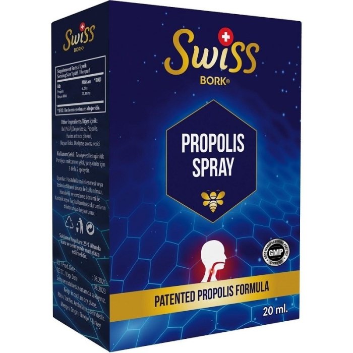 Swiss Bork Propolis Sprey 20 Ml