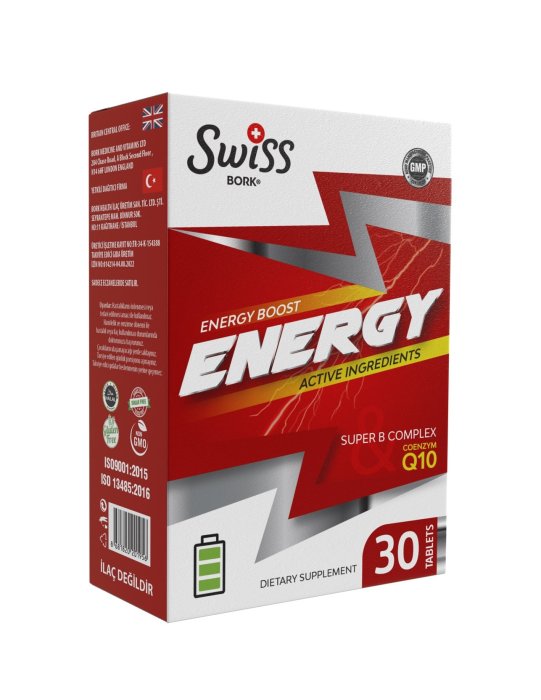 Swiss Bork Energy Multivitamin 30 Kapsül