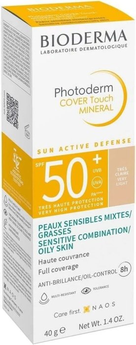 Bioderma Photoderm Cover Touch Very Light 50 Faktör Güneş Kremi 40 Gr