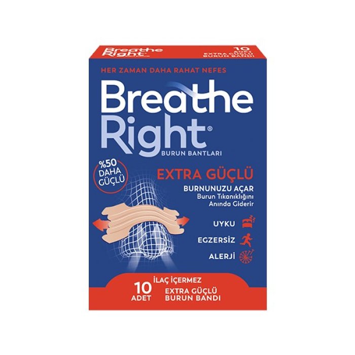 Breathe Right Ekstra Burun Bandı