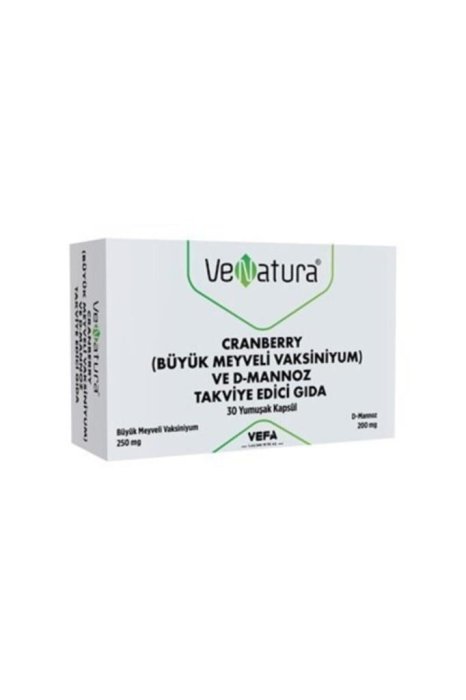 Venatura Cranberry Ve D-Mannoz 30 Kapsül