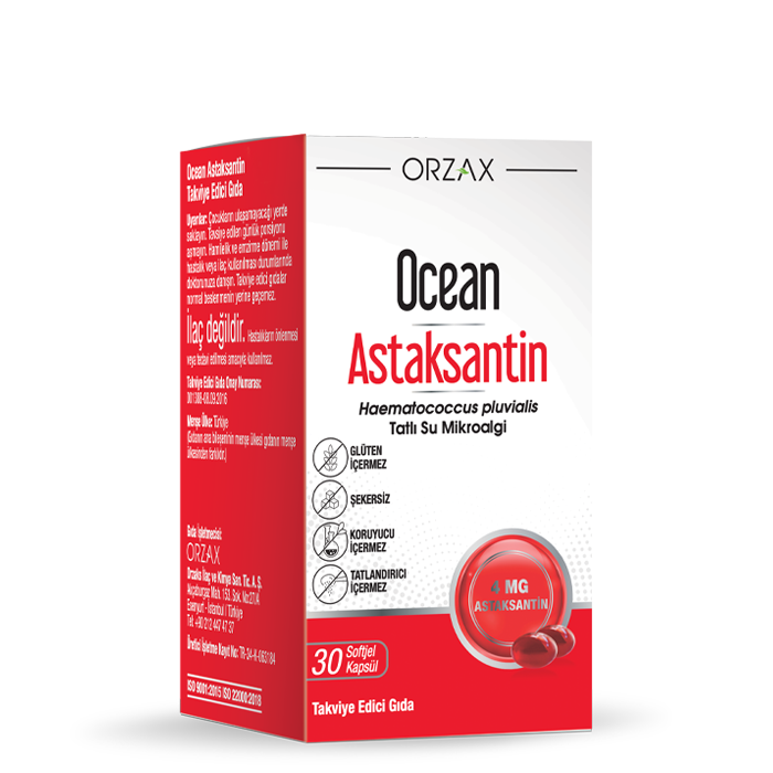 Ocean Astaksantin 30 Kapsül