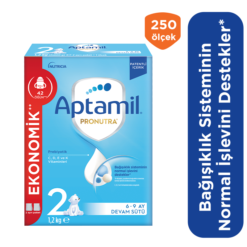 Aptamil 2 Bebek Biberon Maması 1200 G