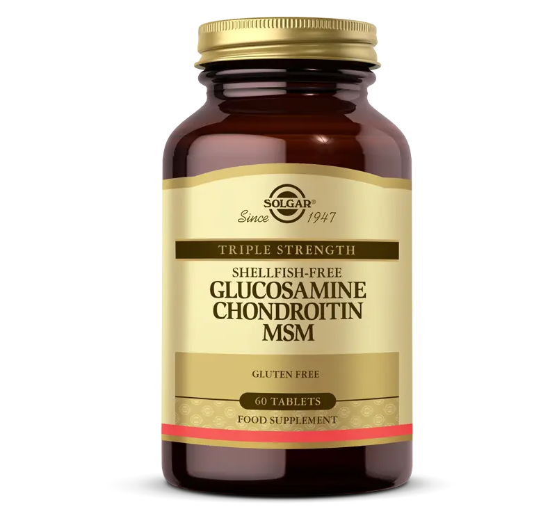 Solgar Glucosamine Chondroitin MSM 60 Tablet