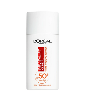 Loreal Paris Revitalift Clinical SPF 50+ Günlük Yüksek UV Korumalı Yüz Güneş Kremi 50 ml