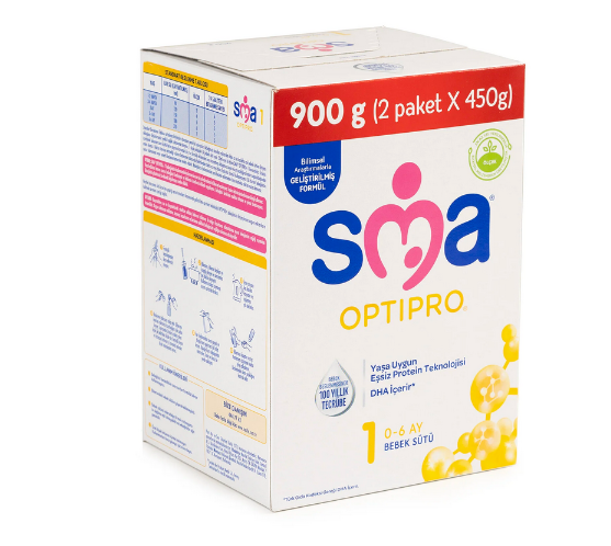 SMA Optipro Probiyotik 1 Bebek Sütü 900GR. 0-6 AY