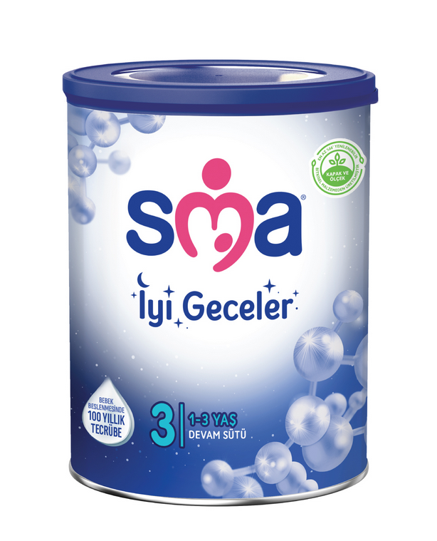 SMA İyi Geceler 3 1-3 Yaş Devam Sütü 800 gr