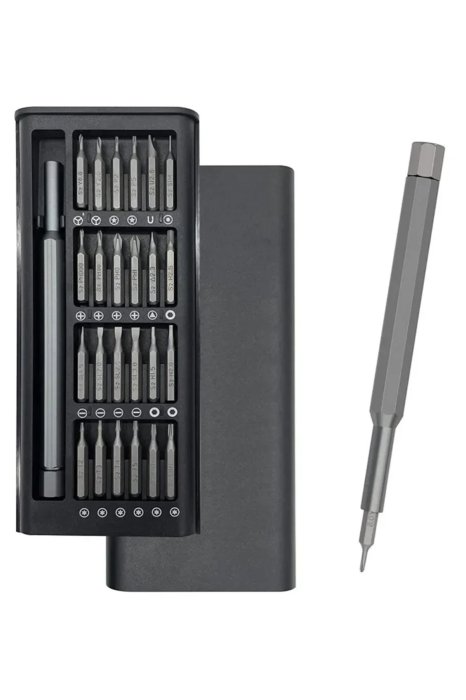 Kitchen Beauty Özel Kutulu 25 Parça Mini Tornavida Seti Profesyonel Masa Telefon Gözlük Saat Tamir Seti Yıdız