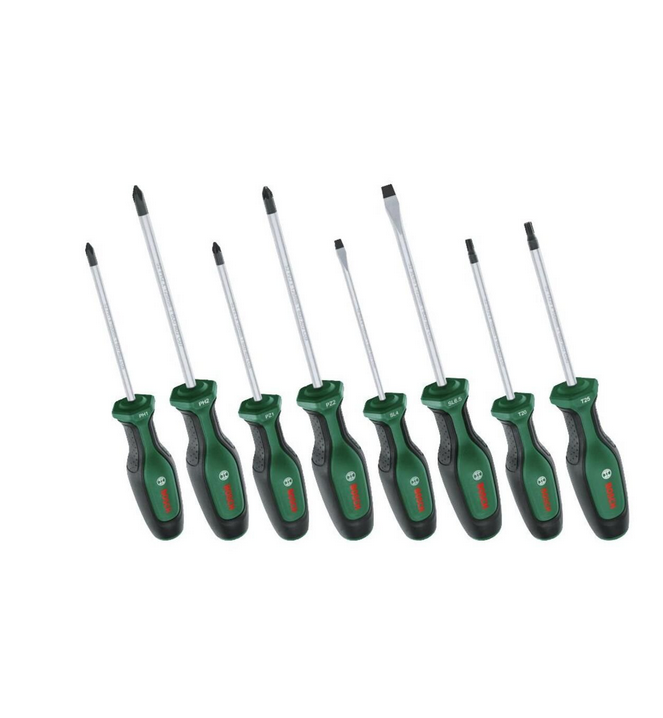 Bosch Home and Garden Tornavida Seti 8 Parça