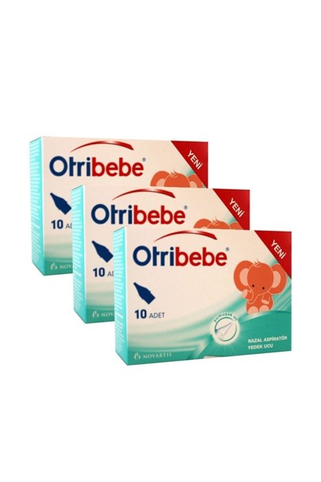 Otribebe Nazal Aspiratörü 10 Adet Yedek Uç - 3 Kutu