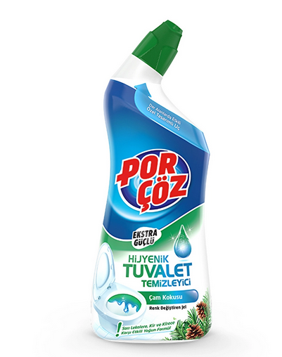 Porçöz Tuvalet Temizleyici Jel Çam Kokulu 750 ml