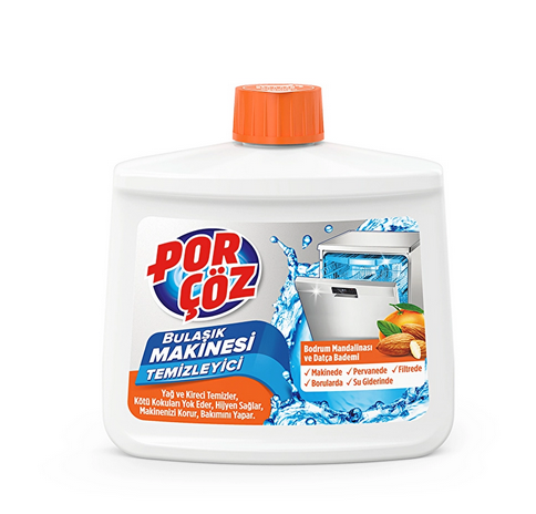 Porçöz Bulaşık Makinesi Temizleyici Bodrum Mandalinası - Datça Bademi 250 ml