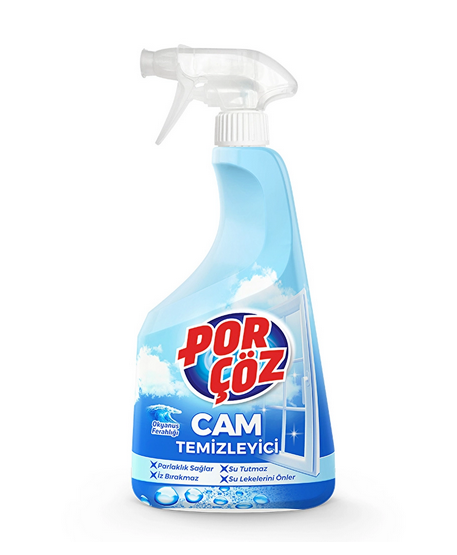 Porçöz Cam Temizleyici Sprey 500 ml