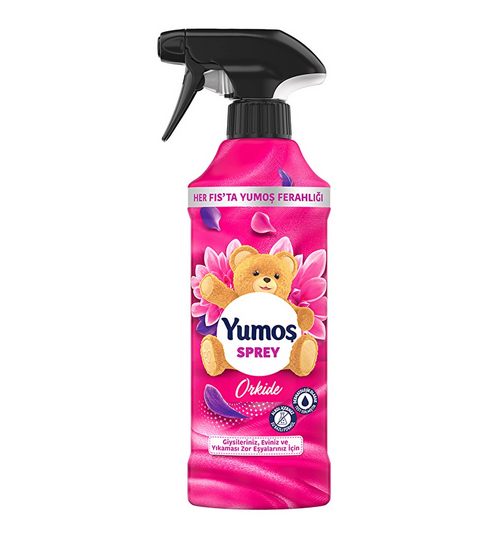 Yumoş Ev ve Tekstil Spreyi Orkide Yıkanması Zor Eşyalar İçin 450 ml