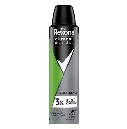 Rexona Men Clinical Protection Erkek Sprey Deodorant Active Fresh 150 ml