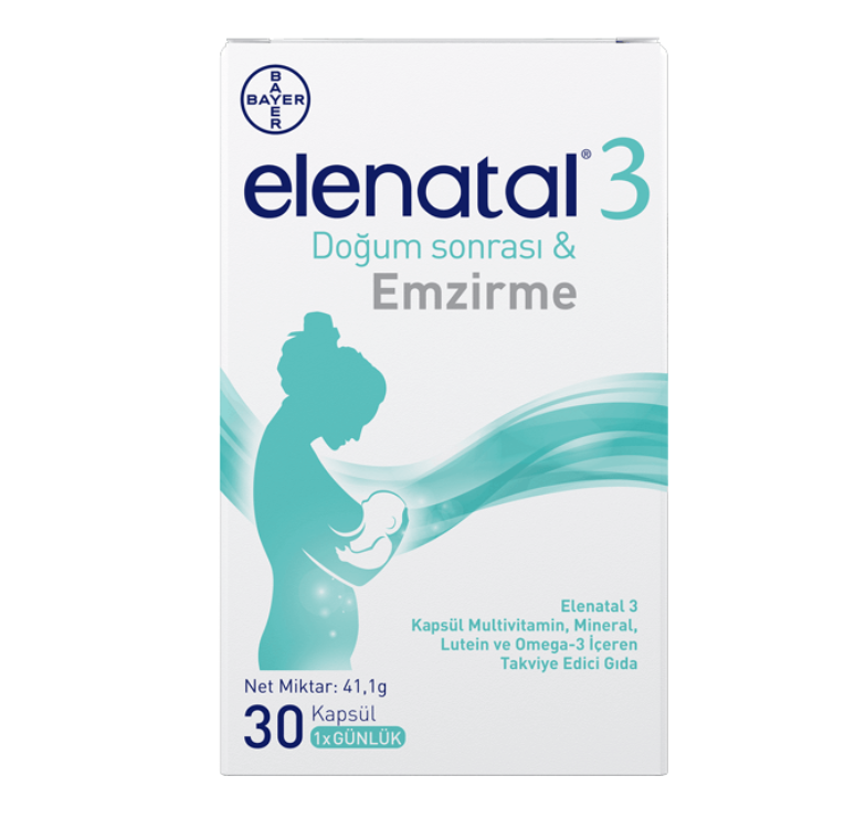 Elenatal 3 30 Kapsül