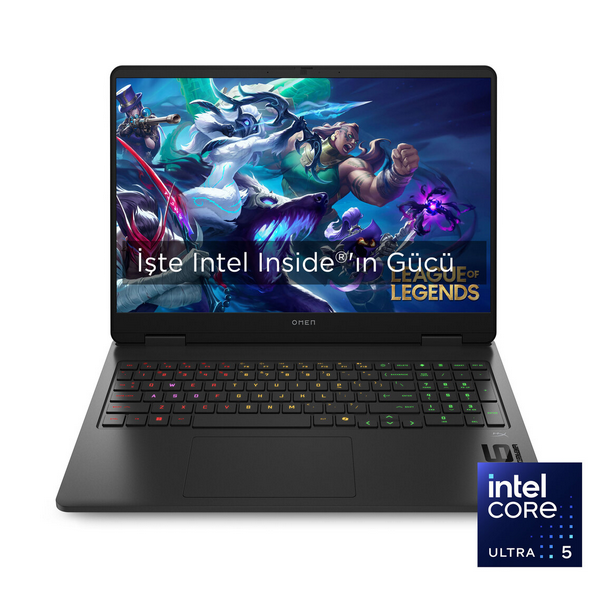 HP OMEN SLIM Gaming Intel Core Ultra 5-225H 16GB 1TB SSD RTX5050 115W DOS 16" IPS 2K Laptop BQ2D2EA