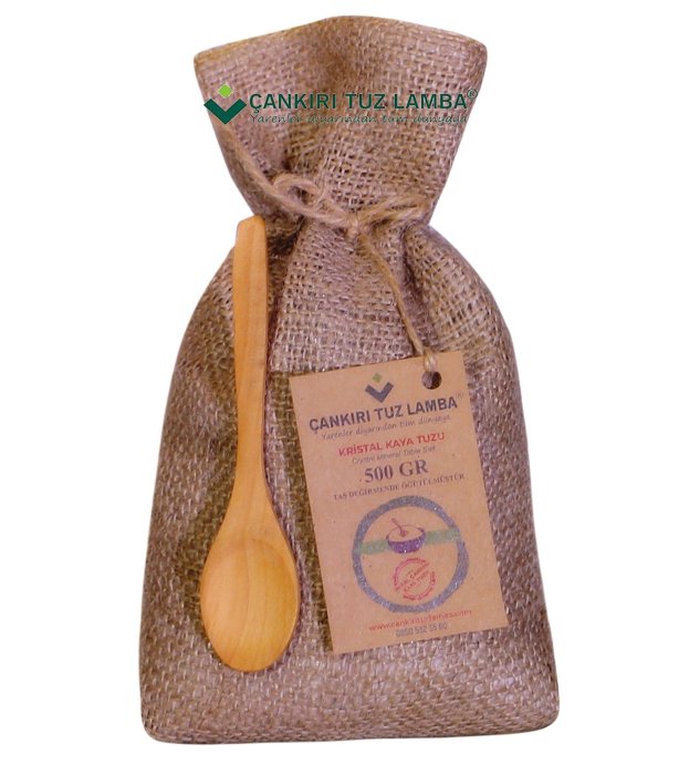 Taş Değirmende Öğütülmüş İnce Toz Çankırı Tuzu 500 Gr