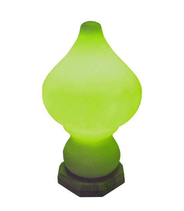 Yeşil Damla Abajur Tuz Lambası