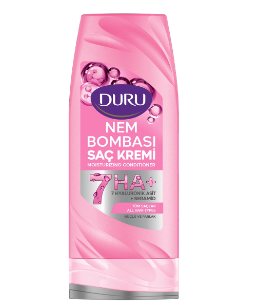 Duru Nem Bombası Güçlü & Parlak Saç Kremi 385 ml