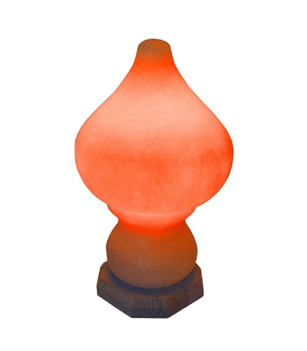Kırmızı Damla Abajur Kaya Tuzu Lambası