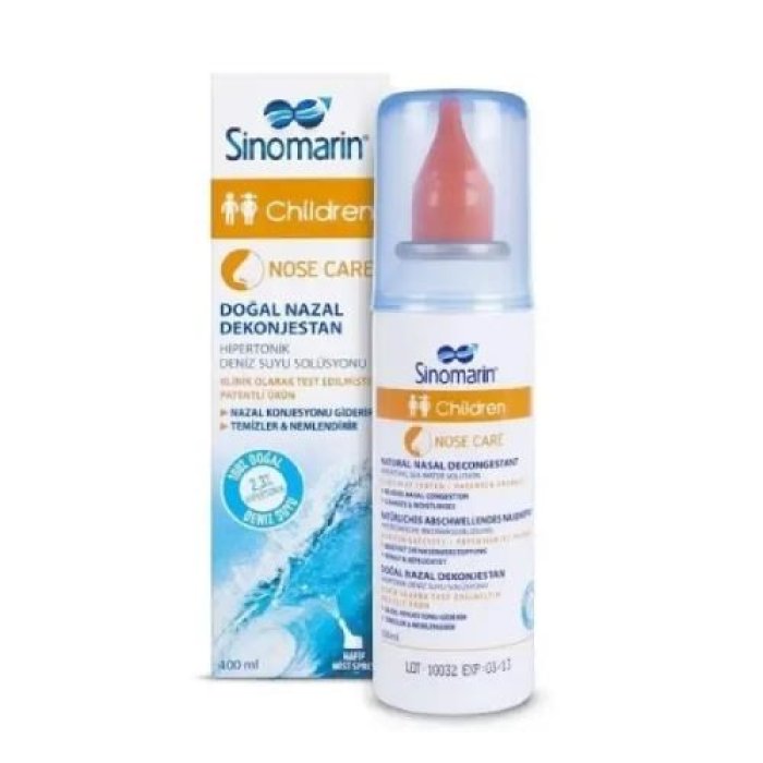 Sinomarin Çocuklar Için Deniz Suyu Spreyi 100 Ml