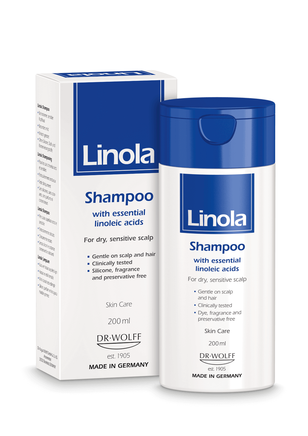 Linola Şampuan Kuru Ve Hassas Saç Derisi 200 Ml