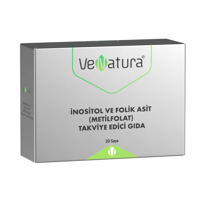 Venatura İnositol Ve Folik Asit (Metilfolat) 20 Saşe