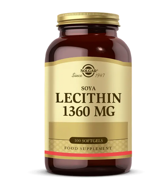 Solgar Lecithin 1360 Mg 100 Kapsül