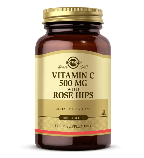 Solgar Vitamin C With Rose Hips 100 Tablet