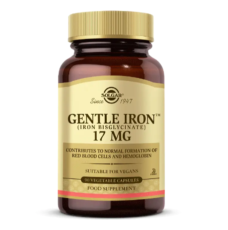 Solgar Gentle Iron 17 Mg 90 Kapsül