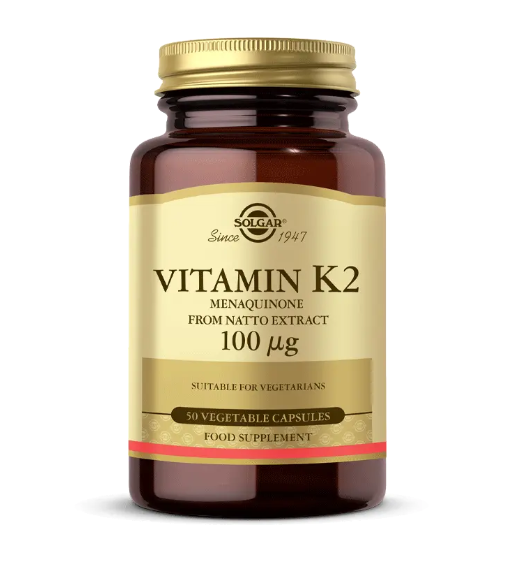 Solgar Vitamin K2 Mk-7 From Natto Extract 100 Mcg 50 Kapsül