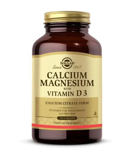 Solgar Calcium Magnesium With Vitamin D3 150 Tablet