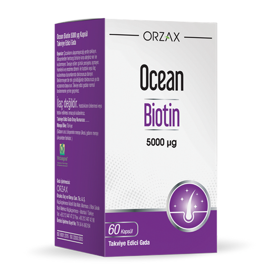 Ocean Biotin 5000 Mcg 60 Kapsül