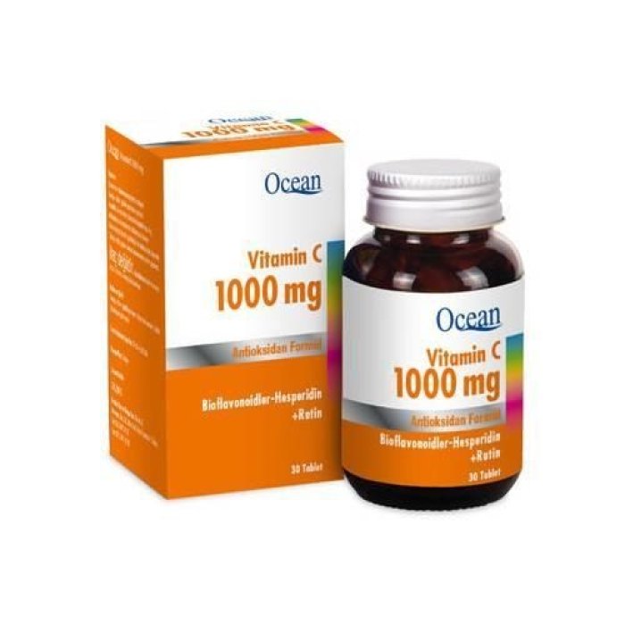 Ocean Vitamin C 1000 Mg 30 Tablet