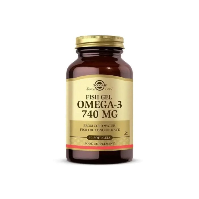 Solgar Omega 3 740 Mg Fish Gel